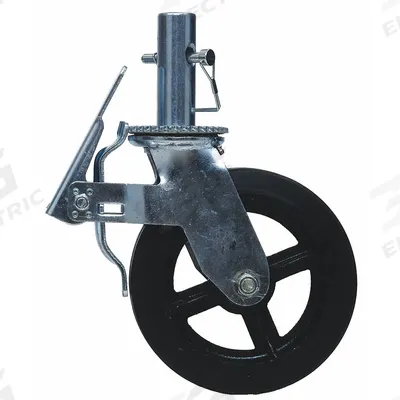 BIL-JAX Scaffold Caster: Caster, Cast Iron - Casters