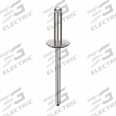 APPROVED VENDOR Blind Rivet,2 in L,0.156 in dia,PK500: Inch, 2 in Overall Lg, 19/32 in Body Lg - Large Flange Blind Rivets