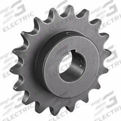 TRITAN Roller Chain Sprocket: 100, For 1 1/4 in Chain Pitch, 2 in Bore Dia, 18 Teeth, Steel (MPN 100BS18H X 2). Key specifications — Brand: TRITAN.