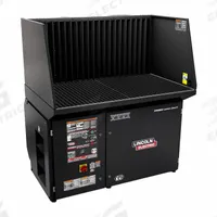 LINCOLN ELECTRIC Downdraft Table with Mechanized Cleaning: 54 3/4 in W x 39 1/4 in L, 1,750 cfm (MPN K2751-11). Key specifications — attr1088551: LINCOLN ELECTRIC.