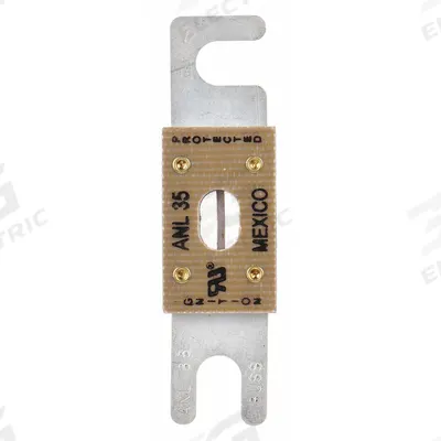BUSSMANN Forklift Limiter Fuse: ANL Series, Bolt-On, Fast-Acting, 35 A, 80 V DC - Fast-Acting & General Purpose Bolt-On Fuses