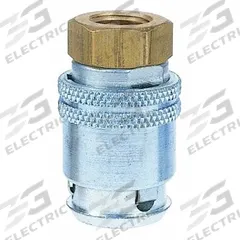 HALTEC Air Chuck: Heavy-Duty Tire Chucks, Straight Lock-On, Single Head, 250 psi Max Op Air Pressure (MPN H-4660A). Key specifications — Material: Steel; Thread Standard: FNPT; Thread Size: 1/4 in; Application: Inflating and Checking Pressure; Brand: HALTEC.