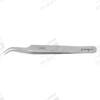 EXCELTA Tweezers: Stainless Steel, Point, Curved Tip (MPN 7-SA-SE). Key specifications — attr1002355: Stainless Steel; attr1002345: EXCELTA; attr1002348: Stainless Steel; attr1002358: Smooth; attr1002361: 7.