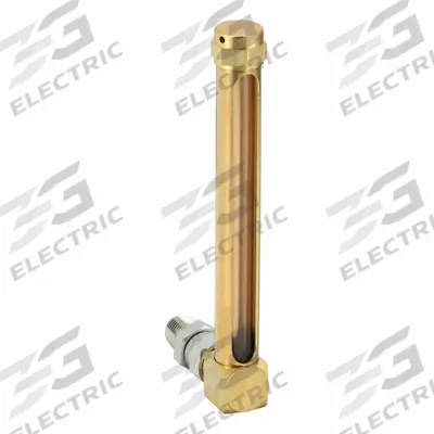 LDI INDUSTRIES Vented Oil Gauges: 5.67 in Body Ht, 4 1/4 in Sight Ht, 1/4" NPTF Male - Vented Oil Level Gauges