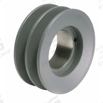 APPROVED VENDOR V-Belt Pulley: 2BK34, 2 Groove, 3.55 in OD, Bushed Bore - Bushed-Bore Cast-Iron V-Belt Pulleys