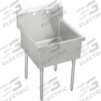 ELKAY Scullery Sink: 1 Bowls, 44 in Overall Ht, 27 1/2 in Overall Lg, 27 in Overall Wd, Widespread (MPN WNSF81242). Key specifications — Brand: ELKAY.