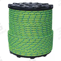 ALL GEAR Rigging and Climbing Rope: Braid, 1/2 in Dia, 825 lb Working Load Limit, 120 ft Overall Lg (MPN AG16SP12600N). Key specifications — Brand: ALL GEAR; Rope Type: Static; Third Color: Yellow.