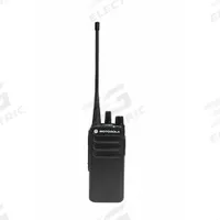MOTOROLA Handheld Two Way Radio: CP100d Series, VHF, Digital, DMR, 5 W, 16 Channels, No Display (MPN AAH87JDC9JA2AN). Key specifications — Color: Black; FCC License Required: Yes.