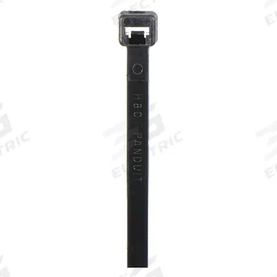 PANDUIT Cable Tie: 11 1/2 in Nominal Lg, 3 in Nominal Max. Bundle Dia., 0.14 in Wd - All Purpose Nylon Cable Ties