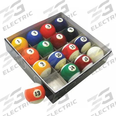 HATHAWAY Billiard Ball Set: Assorted - Billiard Ball Sets & Triangle Racks