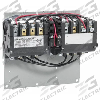 Siemens Magnetic Contactor: Reversing, 3 Poles, NEMA Size 1, 27 A - Reversing NEMA Contactors