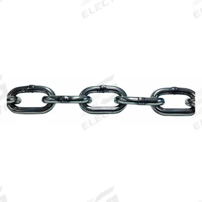 PEWAG Straight Chain: 3/8 in Chain Trade Size, 30 Chain Grade, 304 Stainless Steel - Corrosion-Resistant Grade-30 Load-Securing Chains