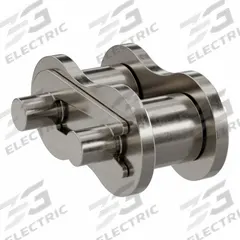 TRITAN Roller Attachment Link: For Nickel-Plated Steel Roller Chains, 100, Single Strand, Steel, NP (MPN 100-1NP CL). Key specifications — attr305132: Connecting; attr305112: TRITAN.