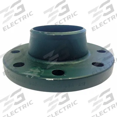APPROVED VENDOR Metal Pipe Flange: 2 in, Butt Weld, Carbon Steel, Raised Flange - Butt Weld Steel Pipe Flanges