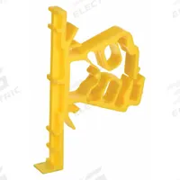 NVENT CADDY Wall Stud Cable Grippers: Polypropylene (MPN CG4). Key specifications — Manufacturer Part Number: CG4; Material: Polypropylene; Color: Yellow; For Use With: Cable; Conduit; Pipe; Standards: CEC 12-510; CEC 12-516.
