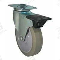 FLEXCART Caster Set: Caster Set, Gray, 300 lb Total Load Capacity (MPN FC-HDLC). Key specifications — Compatible Product Type: Utility Carts; Brand: FLEXCART; Product Type: Caster Set; Compatible with Grainger Part Number: 35XR83; Compatible with Manufacturer Model No.: 300; Color: Gray.