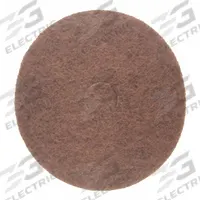 ABILITY ONE Burnishing Pad: Gray, 18 in Dia, Natural Blend, 2,500 RPM Max Speed, Round, 5 PK (MPN 7910-01-512-5941). Key specifications — Shape: Round; Material Group: Natural Blend; Brand Name: Ability One.