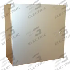 HAMMOND Electrical Enclosure: 316 Stainless Steel, 20 in x 20 in x 10 in, NEMA 12/13/3R/4/4X, Hinged (MPN EN4SD202010S16). Key specifications — Brand: HAMMOND; Closure Method: 1/4-Turn Latch; Enclosure Material: 316 Stainless Steel; Knockouts: Not Included.