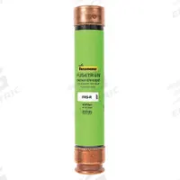 BUSSMANN Fuse: Class RK5, FRS-R Series, Time-Delay, 200 mA, 600 V AC, 300 V DC, Non-Indicating (MPN FRS-R-2/10). Key specifications — Series: FRS-R.