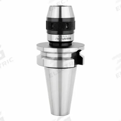 LYNDEX-NIKKEN Drill Chuck: BT40, 5/16 in Capacity - High-Precision Taper-Mount Keyless Drill Chucks for CNCs