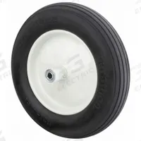 MARASTAR Flat-Free Wheel: 15 1/2 in Wheel Dia., 3 in Wheel Wd, Polyurethane, 500 lb Load Capacity (MPN 00001). Key specifications — Brand: MARASTAR; Tire Sidewall Number: 4.80/4.00-8.