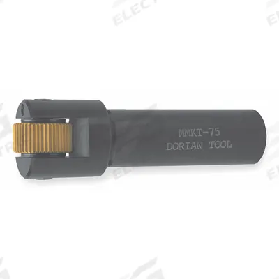 DORIAN Knurling Holder: 2 1/2 in Shank Lg, 3 7/8 in Overall Lg, 1 Knurls Required - Machining