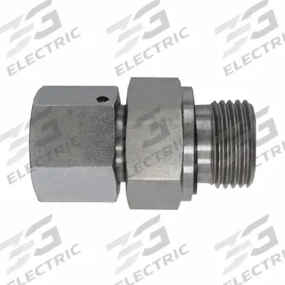 BRENNAN INDUSTRIES Compression Tube Straight: 25 mm OD x 12 mm OD Size - Flareless Bite Type Steel Compression Fittings with Seal