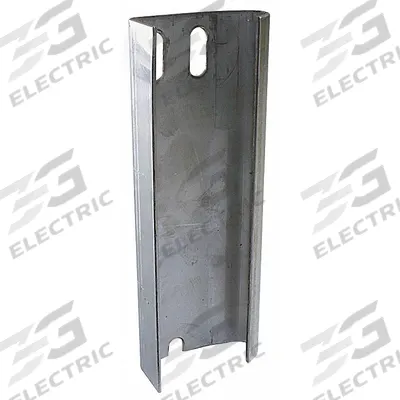 AMERICAN GARAGE DOOR SUPPLY Vertical Track: Stainless Steel (MPN VTSS076-2B) - Material Handling