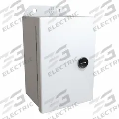 HAMMOND Electrical Enclosure: Steel, 6 in x 4 in x 3 in, NEMA 12/13/3R/4, w/Panel, Solid Cover, IP66 (MPN EJ643LG). Key specifications — Closure Method: Latches; Brand: HAMMOND; Knockouts: Not Included.