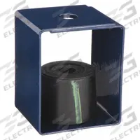 MASON Hanger-Mount Vibration Isolator: Neoprene, 35 lb Capacity, 1 7/8 in Wd, 1 3/4 in Dpth, Green (MPN 2LVR8). Key specifications — Brand: MASON.