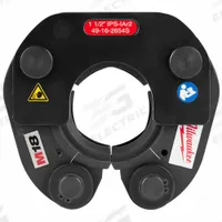 MILWAUKEE Press Ring: 1 1/2 in Pipe, Stainless Steel, For Isotubi USA, Extended Tool Types (MPN 49-16-2654S). Key specifications — attr518773: Rings; attr518762: Stainless Steel; attr518771: Steel; attr518761: Isotubi USA; attr518760: MILWAUKEE.