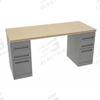 TENNSCO Workbench: Fixed Ht, Shop Top, 72 in x 30 in, 1,500 lb Overall Load Capacity, Gray (MPN MWB-6-3072C). Key specifications — Brand: TENNSCO.