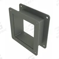 Wireway Nipple: 4 in Wd, 4 in Ht, 2 in Lg, Steel (MPN F44WN2). Key specifications — Brand: HOFFMAN; With Knockouts: No.