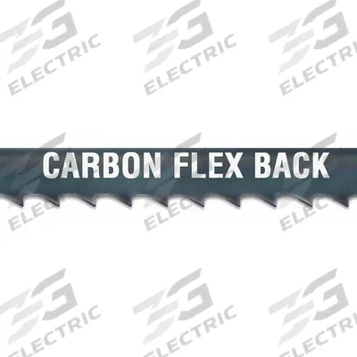 MORSE Band Saw Blade: Carbon Steel, 9 ft 3 in, Flex Back - Wood-Cutting Blades for Curved Cuts