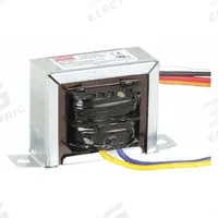 DAYTON Class 2 Transformer: 20 VA Power Rating, 120V AC/208V AC/240V AC, 24V AC, Foot, Wire Lead (MPN 4VZE2). Key specifications — Brand: DAYTON; Connection - Primary: Wire Lead; Connection - Secondary: Wire Lead; Input Voltage: 208V AC; Mounting: Foot; Output Voltage: 24V AC.