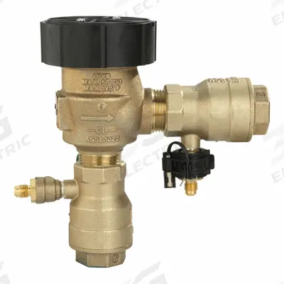 Watts Anti-Siphon Pressure Vacuum Breaker: 1 LF800M4-QT-FZ, FNPT x FNPT, For Water Media - Lead-Free Pressure Vacuum Breakers