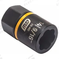 GEARWRENCH Bolt Extractor: 9/16 in Socket Size, 7-Point, Std, Black Oxide, Not Tether Capable (MPN 84768). Key specifications — attr1204113: Standard; attr1204115: GEARWRENCH; attr1204121: 9/16 in; attr1204116: Not Tether Capable; attr1204118: Black Oxide.