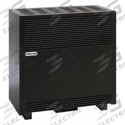 WILLIAMS COMFORT PRODUCTS Hearth Heater: Natural Gas, Solid Face Cabinet - Freestanding Vented Gas Floor Heaters
