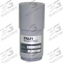 FUJI ELECTRIC Blower Relief Valve: Pressure, 100 in wc Preset Limit, 2 in Outside Dia (MPN PV6). Key specifications — attr49959: PV6; attr49962: FUJI ELECTRIC; attr49968: 5Z188; attr49969: VFC600A-7W.
