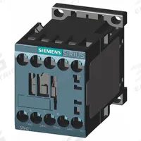 SIEMENS IEC Control Relay: DIN-Rail & Surface Relay Mounting, 24V AC Coil Volt, 4NO, 10 A (MPN 3RH21401AB00). Key specifications — Brand: SIEMENS.
