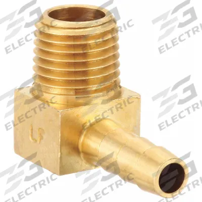 APPROVED VENDOR Barbed Hose Fitting: For 3/8 in Hose I.D., Hose Barb x NPT, Male x Male - Low-Lead Brass Multipurpose (Air, Water, Chemical) Rigid Barbed Hose Fittings