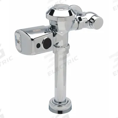 ZURN Automatic Flush Valve: AquaSense, 1.28 gpf Gallons per Flush, Battery, 11 1/2 in Rough-In - Toilet Automatic Flush Valves