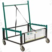 NATIONAL PUBLIC SEATING Table Cart: 1,000 lb, 48 in L x 28 in W x 31 in H, (4) Swivel, Powder Coated (MPN TAD). Key specifications — Frame Color: Black; For Use with Series: BT3060; Brand: NATIONAL PUBLIC SEATING; Caster/Wheel Configuration: (4) Swivel.