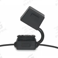 LITTELFUSE In-Line Fuse Holder: Non-Rejection Block Style, 1 Pole, 32 V DC Rating, Wire Leads (MPN FHAC1). Key specifications — Compatible Fuse Series: ATC; Brand: LITTELFUSE.