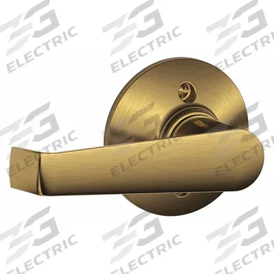 SCHLAGE Door Lockset: Dummy Lever Locksets, Brass