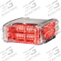 FEDERAL SIGNAL Mini Light Bar: LED, SAE J845 Class 1, Mini Light Bar, Permanent, Aluminum, Pigtail (MPN NVG10-4RF). Key specifications — Electrical Connection: Pigtail; Series: HighLighter; Brand: FEDERAL SIGNAL; Mount Type: Screw; Light SAE Class Rating: SAE Class 1.