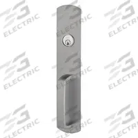 VON DUPRIN Mechanical Exit Device Trim: 36 in Max Door Wd, Chrome (MPN 880NL-R US26D). Key specifications — Color: Silver; Product Type: Mechanical Exit Device Trim; Brand: VON DUPRIN; Outside Trim Type: Night Latch; Exit Device Style: Night Latch; ADA Compliant: No.