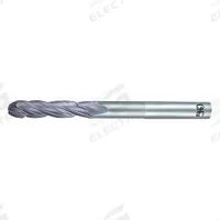 OSG Ball End Mill: Carbide, Diamond Coated, 4 Flute, 3/8" Mill Dia, 1-1/2" LOC, 4" OAL (MPN 70311416)