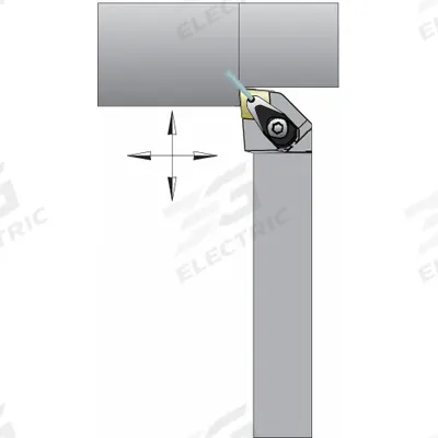 DORIAN Indexable Turning Toolholder: ADCLNR164D (MPN 73310153002) - Indexable Turning & Profiling Toolholders