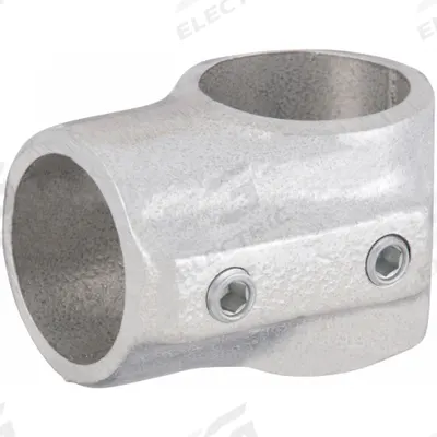 HOLLAENDER Structural Pipe Fitting: Tee-E, Tee, 1 in For Pipe Size - Aluminum Crosses & Tees